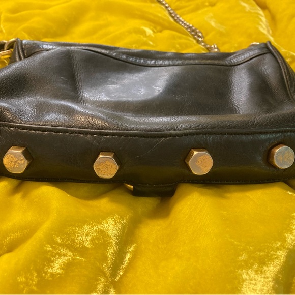 Rebecca Minkoff Black Leather Crossbody Bag - Picture 7 of 9